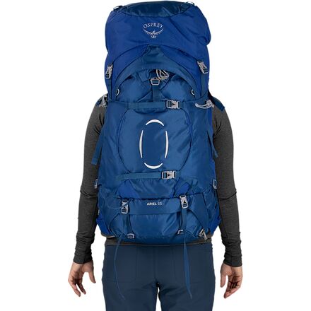 osprey ariel 65l backpack Women's Backpacking Backpack, Ceramic Blue, WM/L : Sports & Outdoors They come to the trailhead fully prepared and they expect just as much from their gearhauling pack—reliable and ready in both durability and carry so they can go the extra mile if needed The New & Improved Osprey