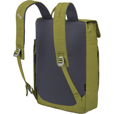 osprey arcane flap backpack Pack Medium Grey Heather Ospreys Arcane Flap Pack brings a refreshing silhouette to one of their most sustainable product families Osprey Packs Arcane Flap 14L