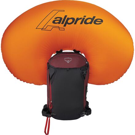 osprey airbag backpack Osprey Soelden Pro E2 Airbag Pack 32 Red Mountain