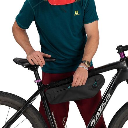 osprey bike bags Escapist On-Bike Wedge Bag, Black : Sports & Outdoors motion access to snacks or phone Osprey Escapist Bikepacking Bags Collection
