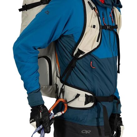 スノーボード OSPREY FIRN 28L Ski bag Firn28_F25_Side_TundraGreen_Hi