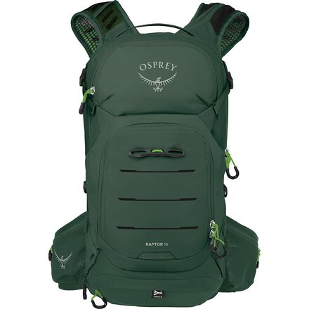 backpack rucksack osprey Osprey Raptor 14-Tundra Green