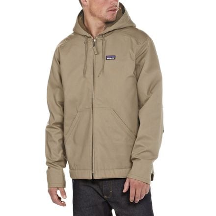 Patagonia Lined Canvas Full Zip Hoodie Men s Clothing