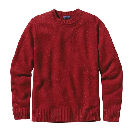 Patagonia Flecked Lambswool Crew Sweater - Men's | Backcountry.com