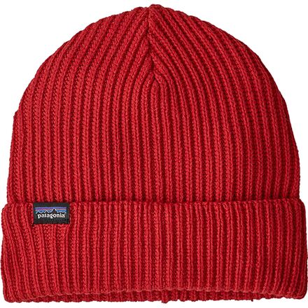 Patagonia Fisherman's Rolled Beanie - Hot Ember - One Size - Unisex