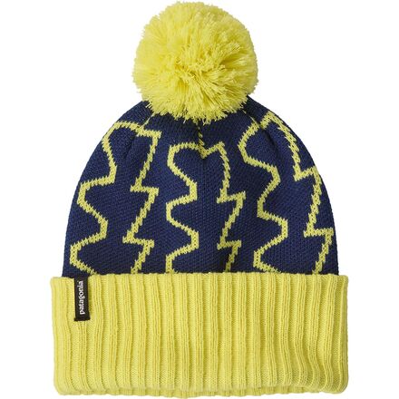 Patagonia Powder Town Pom Beanie - Kids display picture 2