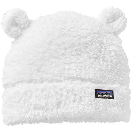 PATAGONIA beanie Furry Friends White