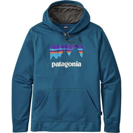 Patagonia Shop Sticker PolyCycle Pullover Hoody Men s Clothing
