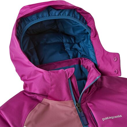 Patagoniaスノーボードウェア ピンク×ネイビー Patagonia Snowbelle Jacket - Girls' - Kids