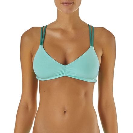 Patagonia Reversible Seaglass Bay Bikini Top Women s Clothing