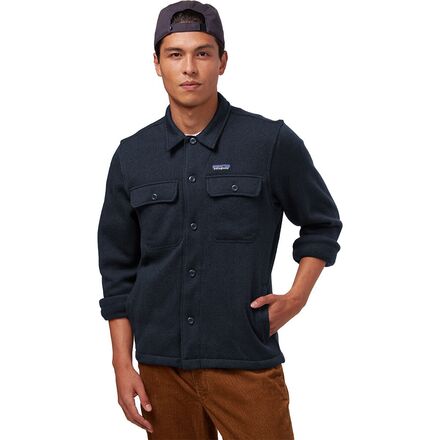 patagonia men's better sweater fleece shirt jacket