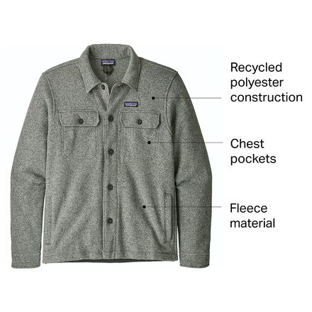 Patagonia better sweater button up hotsell