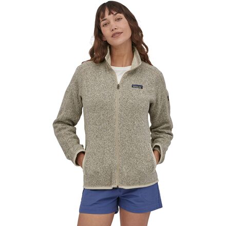 patagonia women's better sweater jacket pelican