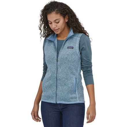 Patagonia Women's Better Sweater Vest, Steam Blue / M