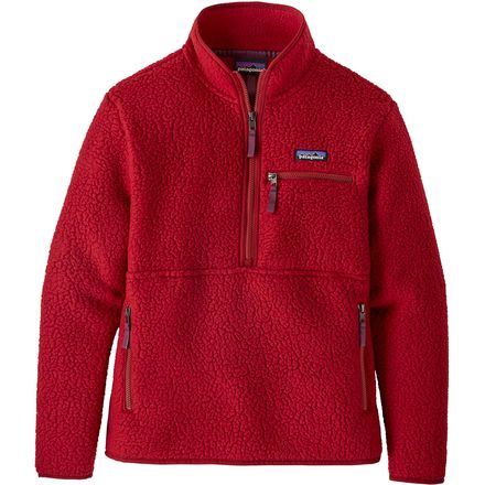 patagonia women's retro pile fleece marsupial pullover
