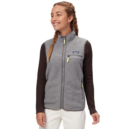 patagonia grey vest womens