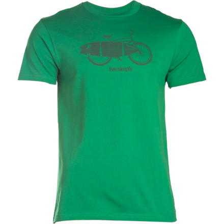 Patagonia Live Simply Surf Bike T-Shirt - Short-Sleeve
