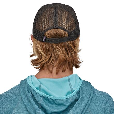 Patagonia Fitz Roy Trout Trucker Hat (Black)