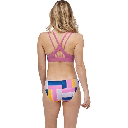 Patagonia Nanogrip Sunset Swell Bikini Top - Women's - Clothing