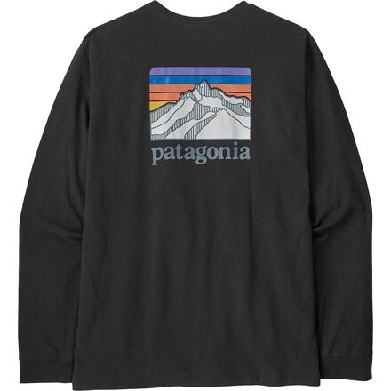 トップス Patagonia logo ridge responsibli-TEE M Patagonia Men's Line Logo Ridge Pocket Responsibilli T-Shirt