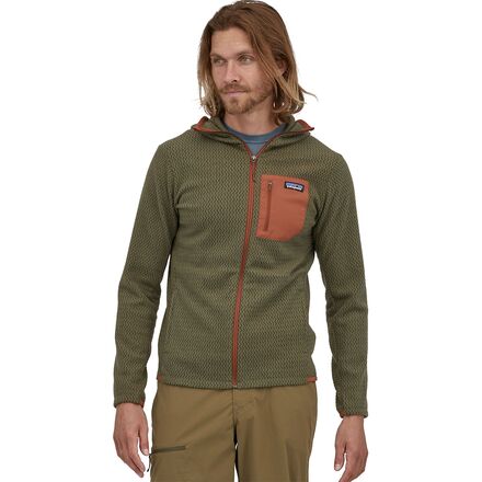 Patagonia Men's R1 Air Full-Zip Hoody Basin Green / L