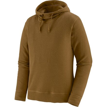 Men's waffle deals knit hoodie