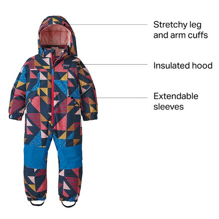 Patagonia Baby Snow Pile One Piece Snow Suit Infant Girls Kids