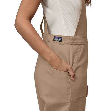 Khaki sales overall skirt
