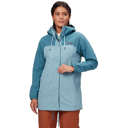 blue parka womens