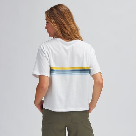 Patagonia Ridge Rise Stripe Organic Easy Cut T-Shirt