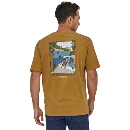 patagonia パタゴニア Organic T-ee Northwest Patagonia Northwest Waters Organic T-Shirt - Men's - Clothing