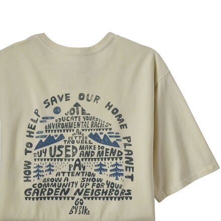 【新品】パタゴニア HOW TO SAVE RESPONSIBILI-TEE Patagonia How to Save Responsibili-Tee - Men's - Clothing