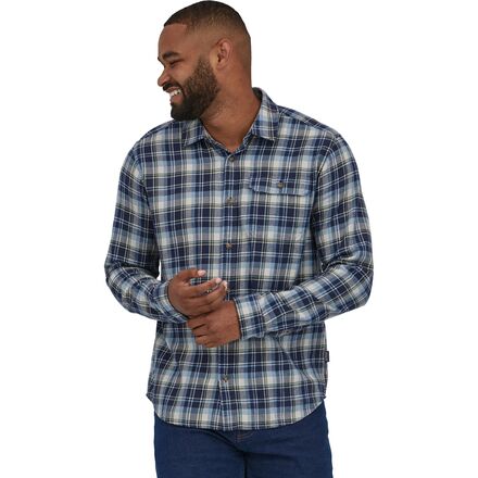 Long-Sleeve Cotton in Conversion Fjord Flannel Shirt Men's Clothing