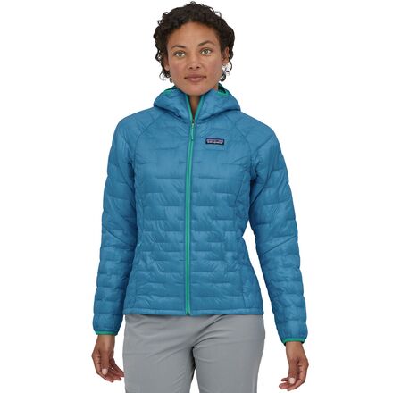 Patagonia Women's Micro Puff Hoody - Anacapa Blue - 84041 - M