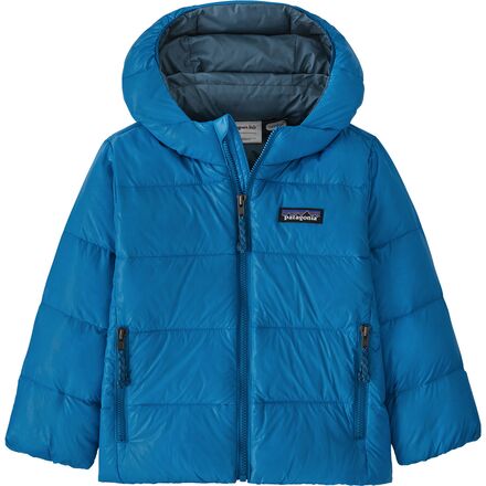 Patagonia Baby Hi Loft Down Sweater Hoody Vessel Blue 2T