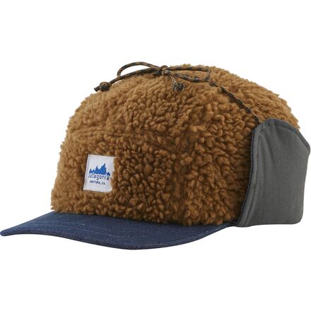 patagonia range earflap cap dark natural