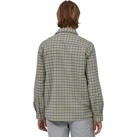 Patagonia Early Rise Stretch Shirt - Men's On The Fly / Salvia Green M