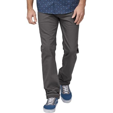 Men's Skinny Fit Coated Twill Trouser | Boohoo UK