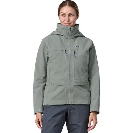 Patagonia - Women's Swiftcurrent Wading Jacket - Sleet Green Medium