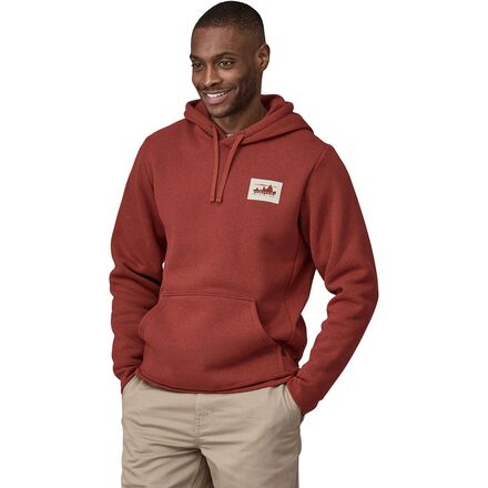 Red patagonia hoodie 2025