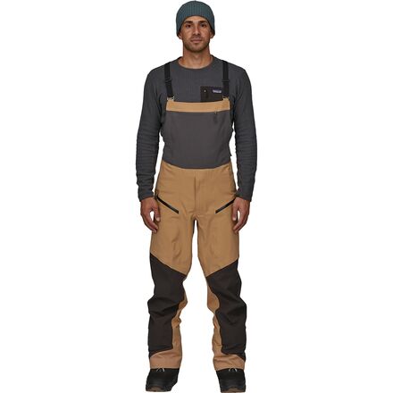スノーボード Patagonia Snowdrifter bibs L Patagonia Men's SnowDrifter Ski/Snowboard Bibs