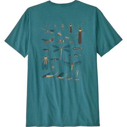 ◆Patagonia◆ Flying Fish Tights Organic Pocket T-Shirt patagonia-flying-fish-tides-