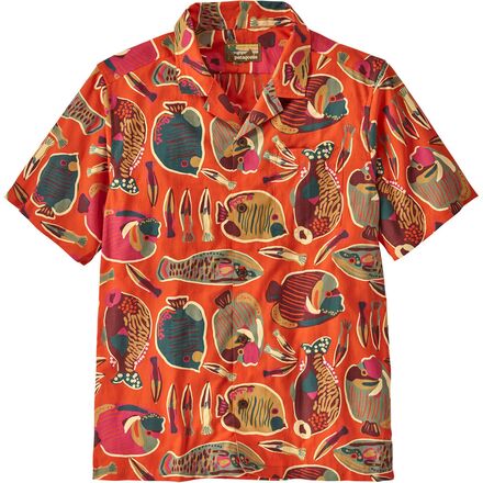 Tシャツ・カットソー Patagonia Men's Tidal Thread Camp Shirt 52567Q5 Patagonia Tidal Threads Camp Shirt - Men's - Clothing