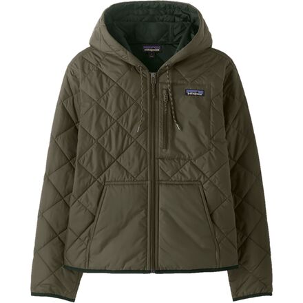 Patagonia Diamond Quilted Bomber Hooded Jacket Women's Clothing