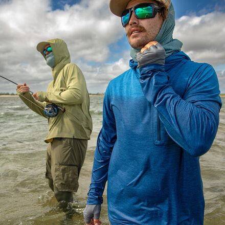 Patagonia Capilene Cool Cloud Crag Crest Sun Hoodie - Men's - Clothing