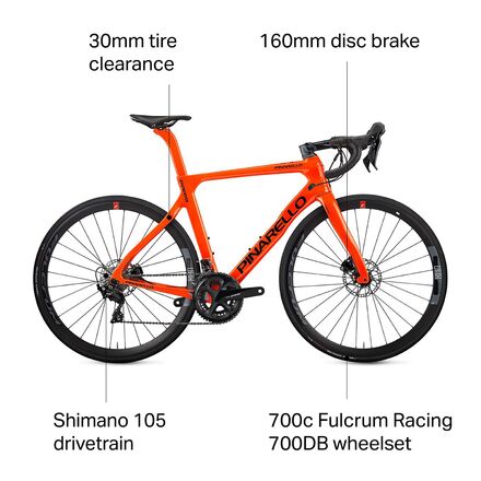 Pinarello Paris Disk 105 Road Bike - Bike
