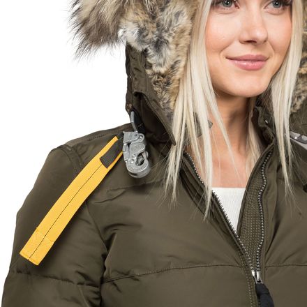 ☆人気☆【PARAJUMPERS】☆女性の睡眠バッグロングパディング☆ Parajumpers White Reversible Sleeping Bag Coat | Jules B