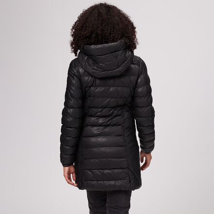 parajumpers demi leather insulated coat women's