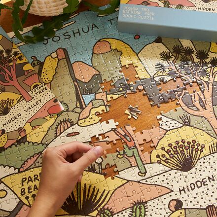 Parks Project Joshua Tree National Park 500 Piece Puzzle - Hike & Camp