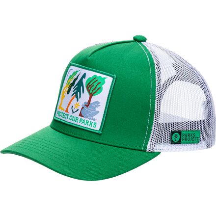 Parks Project Protect our Parks Tree Hugger Trucker Patch  display picture 2